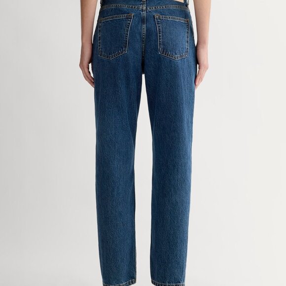 NWT EVERLANE The '90s Cheeky Jean in Atlantic Blue Women's Size 29 Ankle - Picture 3 of 8